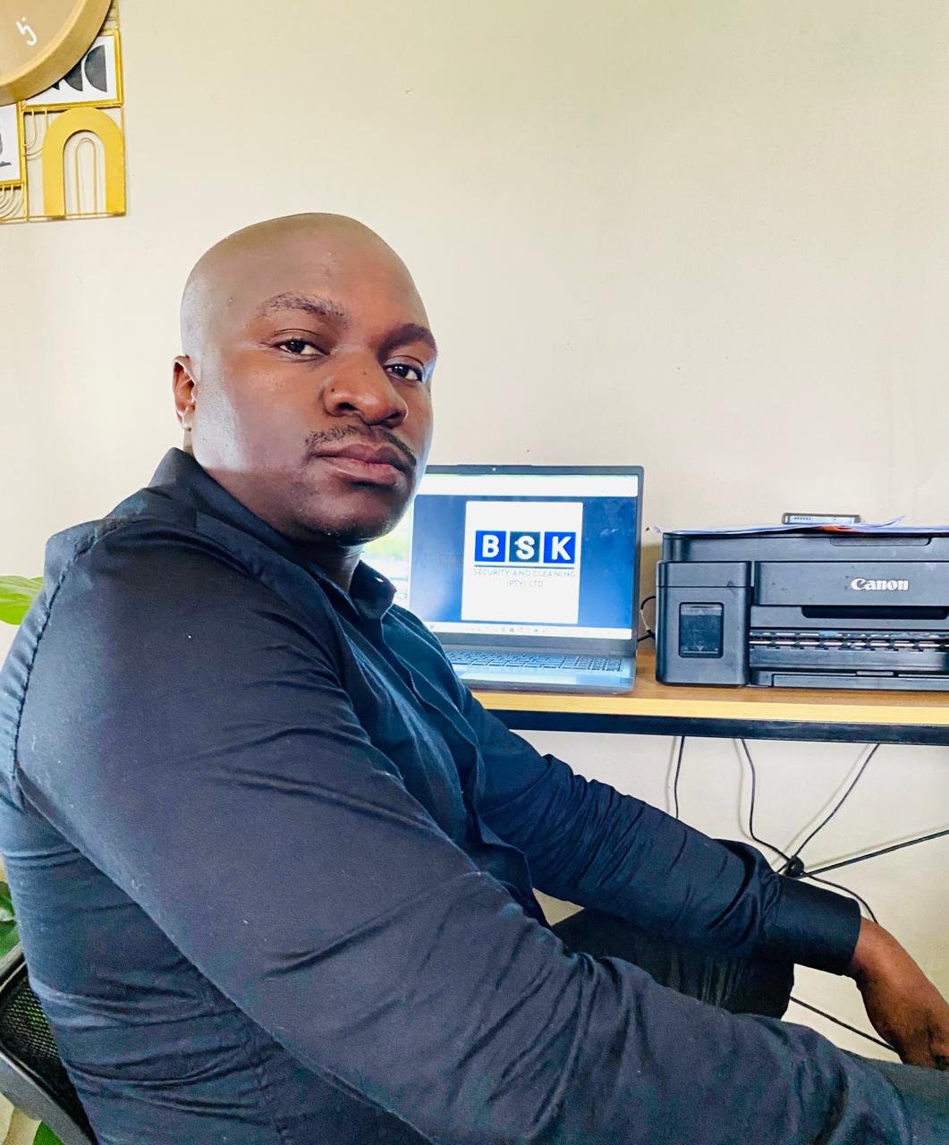 Baliso Samuel Korant, Director of BSK Security and Cleaning (Pty) Ltd