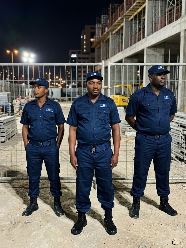 Security supervisor maintaining public safety on a perimeter patrol